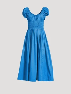 Quinn Smocked Midi Dress