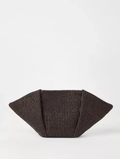 Raffia Marina Pouch Bag