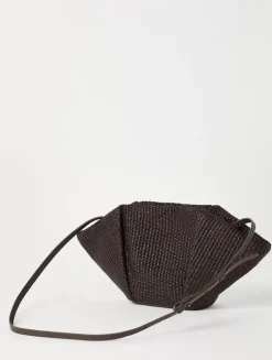 Raffia Marina Pouch Bag