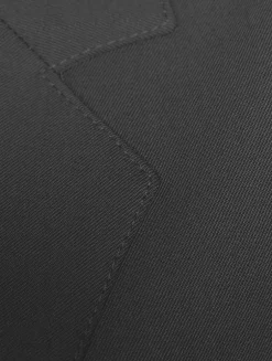 Raw-Lapel Wool Blazer