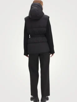 Rayla Belted Down Vest