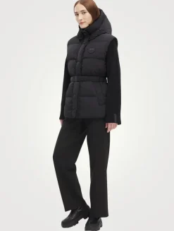 Rayla Belted Down Vest