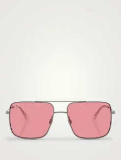 0RB3758 Ari Square Aviator Sunglasses