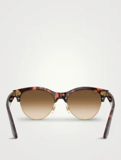 0RB2341 Clubmaster Way Square Sunglasses