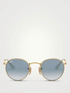 0RB3447N Round Sunglasses