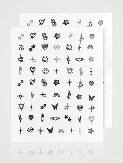 Rebel Nail Art Tattoos