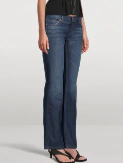 Reformation x Devon Lee Carlson Kenny Low-Rise Bootcut Jeans