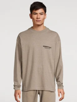 Relaxed Logo Long-Sleeve T-Shirt