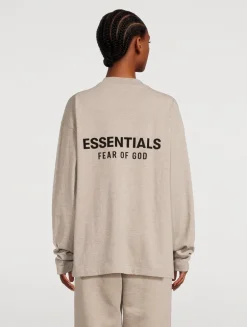 Relaxed Logo Long-Sleeve T-Shirt