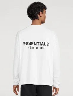 Relaxed Logo Long-Sleeve T-Shirt