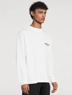 Relaxed Logo Long-Sleeve T-Shirt