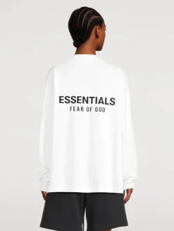 Relaxed Logo Long-Sleeve T-Shirt