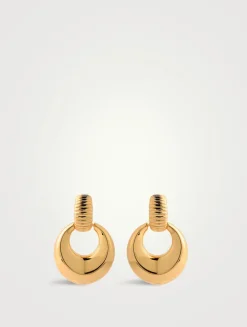 Remy Doorknocker Hoop Earrings