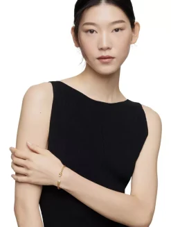 Renaissance® Cablespira Bracelet In 18k Yellow Gold With Diamonds, 3.5mm