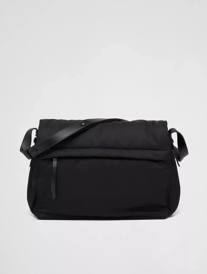 Re-nylon Large Padded Shoulder Bag