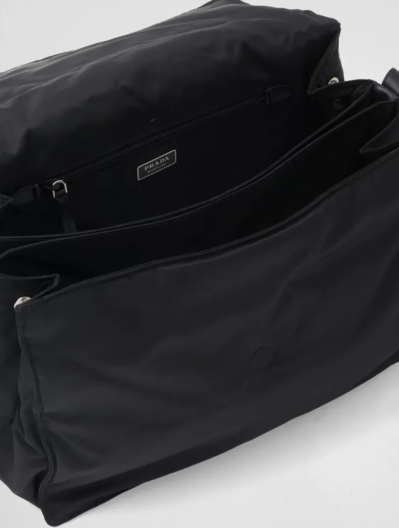 Re-nylon Large Padded Shoulder Bag