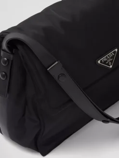 Re-nylon Large Padded Shoulder Bag