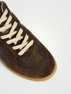 Replica Leather Sneakers