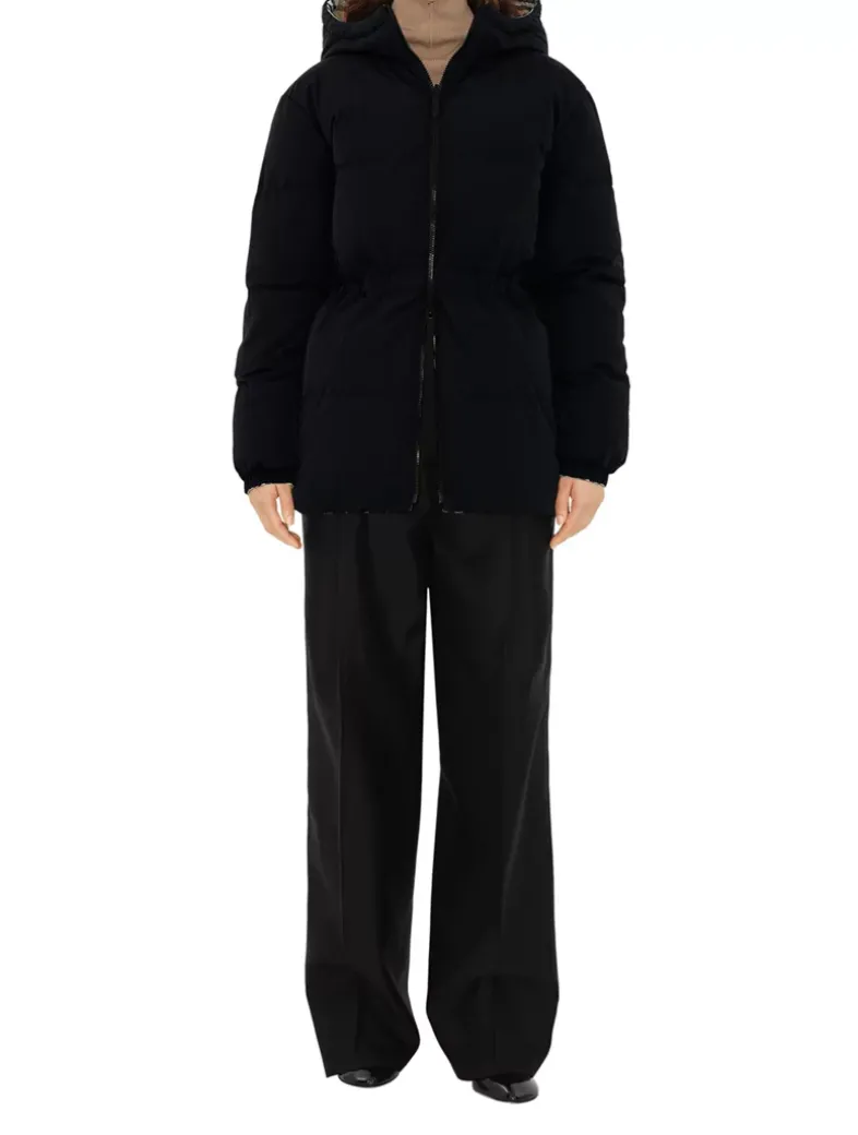 Reversible Check Nylon Keswick Puffer Jacket