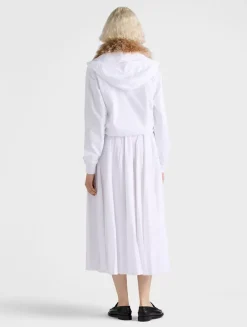 Reversible Cotton Jersey And Re-nylon Circle Skirt