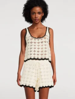 Rhiannon Crochet Tank Top