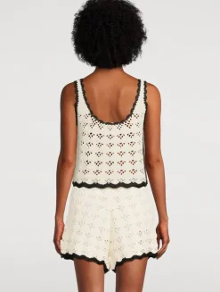 Rhiannon Crochet Tank Top
