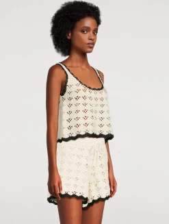 Rhiannon Crochet Tank Top