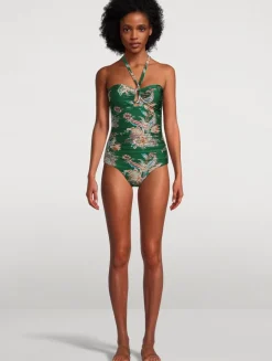 Rhiannon One-Piece Swimsuit In Paisley Print