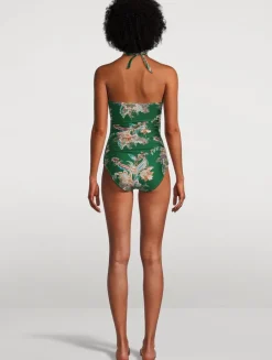 Rhiannon One-Piece Swimsuit In Paisley Print