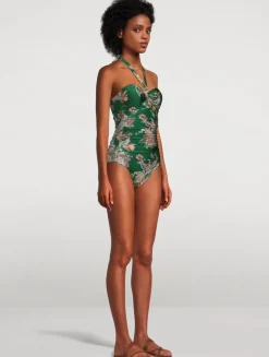 Rhiannon One-Piece Swimsuit In Paisley Print