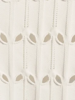 Rhiannon Pointelle Polo Shirt