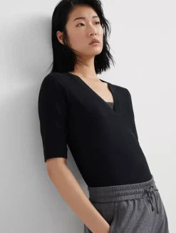 Ribbed Jersey T-shirt