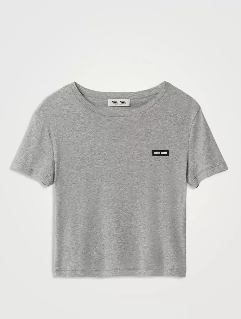 Ribbed Jersey T-shirt