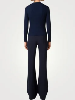 Ribbed Wool Cardigan