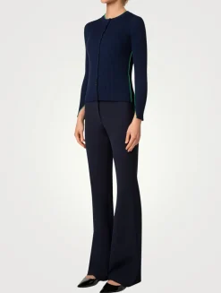 Ribbed Wool Cardigan