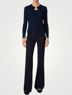 Ribbed Wool Cardigan