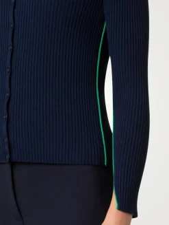 Ribbed Wool Cardigan