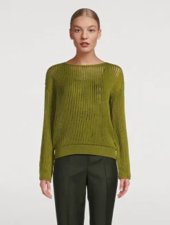 Rib-Knit Sweater