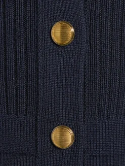 Rib-Knit Sweater Dress