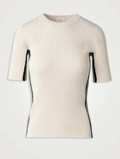 Rib-Knit Top