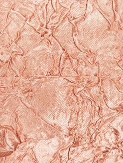 Ricca Crinkled Satin Coat