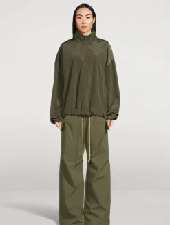 Ripstop Half-Zip Pullover