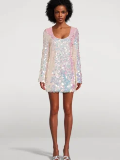 Risbo Sequin Mini Dress