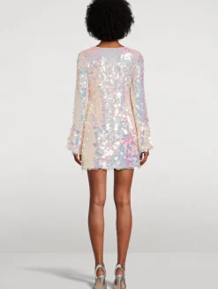 Risbo Sequin Mini Dress