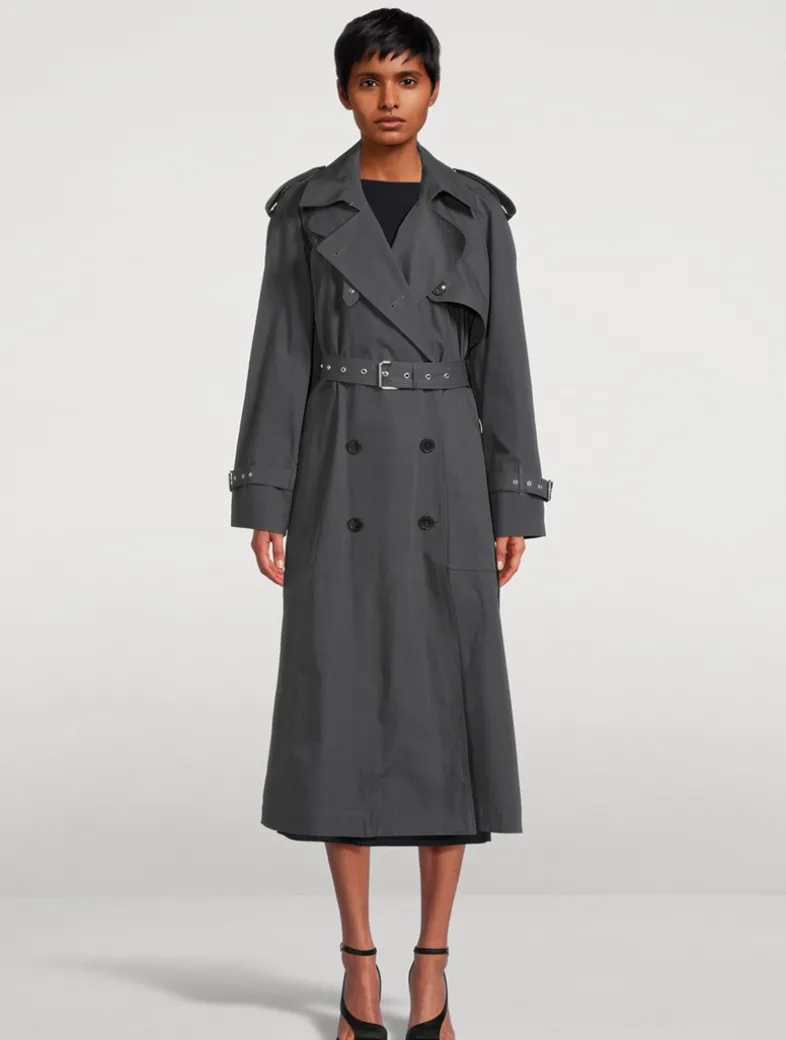 Risto Belted Trench Coat