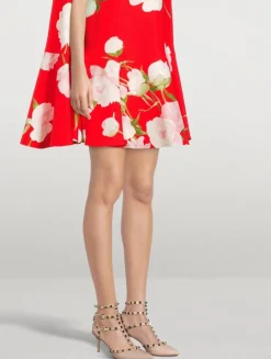 Rockstud Patent Leather Ankle-Strap Pumps