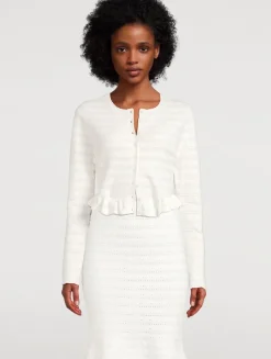 Rogan Ruffled Cardigan