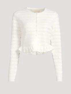 Rogan Ruffled Cardigan