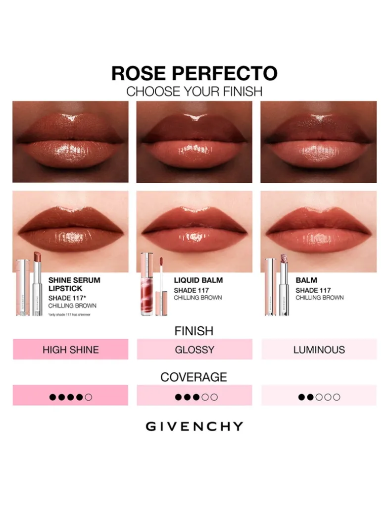 Rose Perfecto Shine Serum Lip Oil Stick