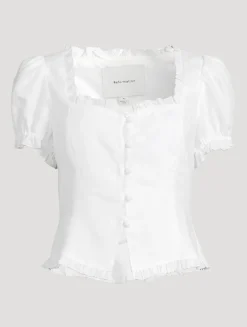 Rosemary Linen Blouse